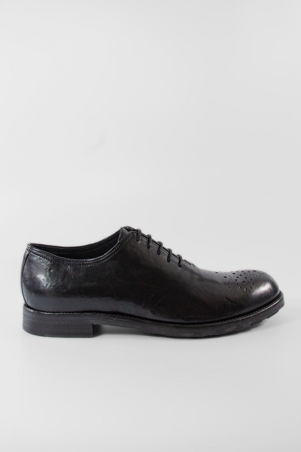 Aston grey black dress shoes top