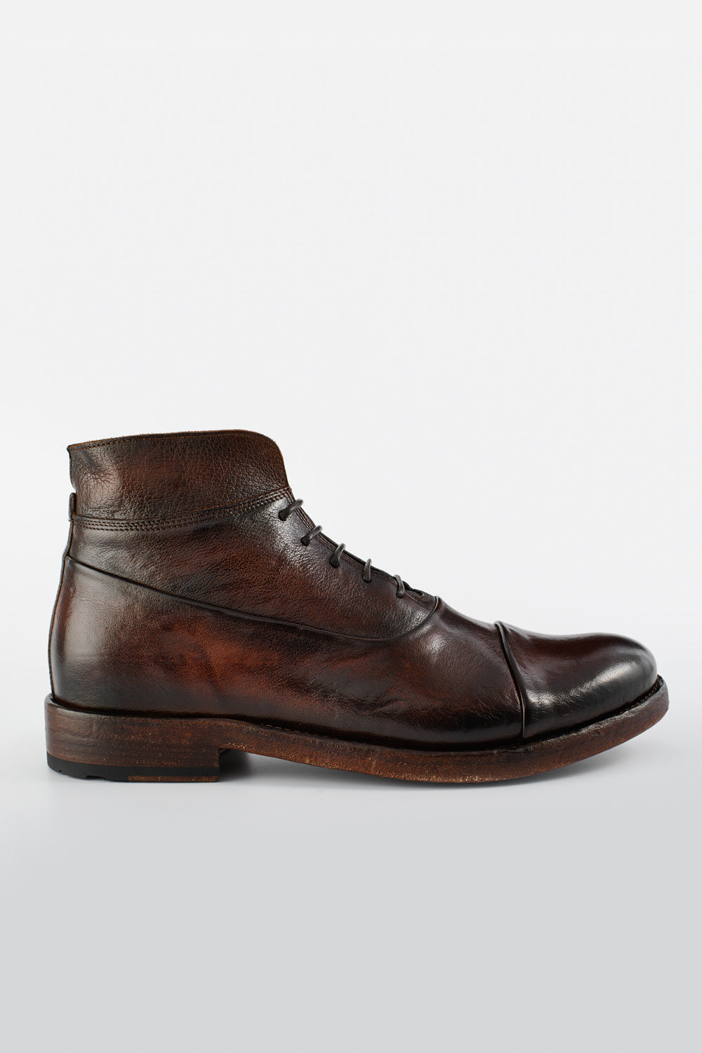 Mens distressed leather boots outlet
