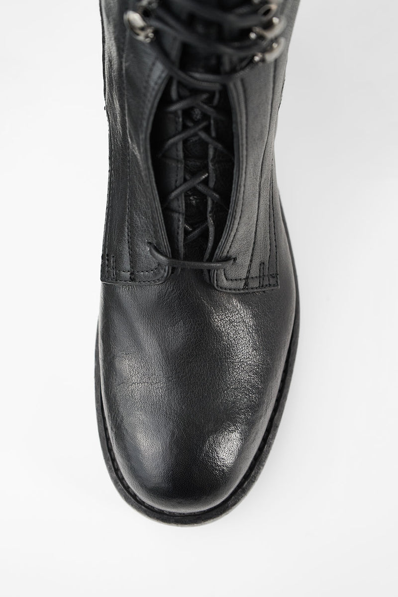 ASTON urban-black hidden lace up boots.