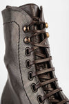 ASTON cigar-brown military boots.