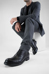 ASTON imperial-black chukka boots.
