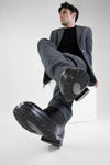 ASTON imperial-black chukka boots.