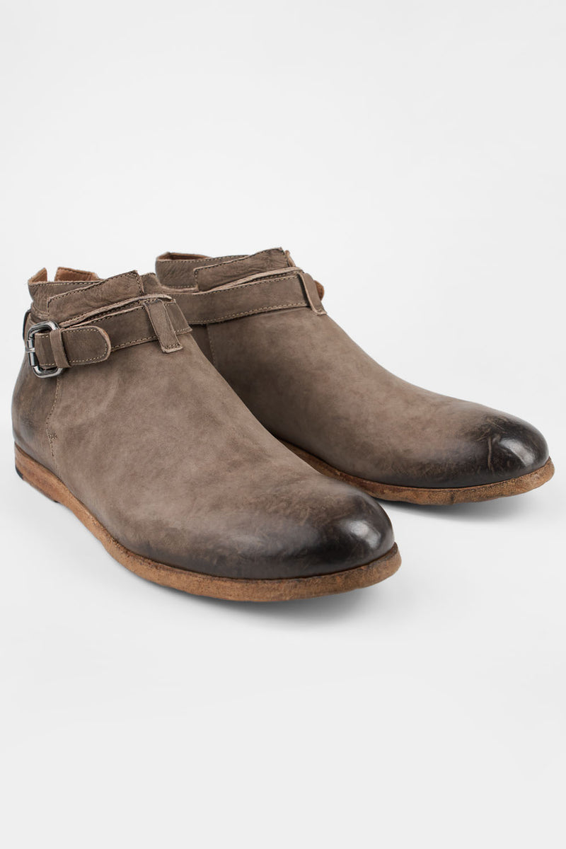 BRUCE dry-terra buckle ankle boots.