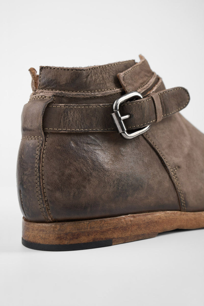 BRUCE dry-terra buckle ankle boots.