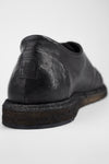 BYRON rugged-black lightweight derby shoes.