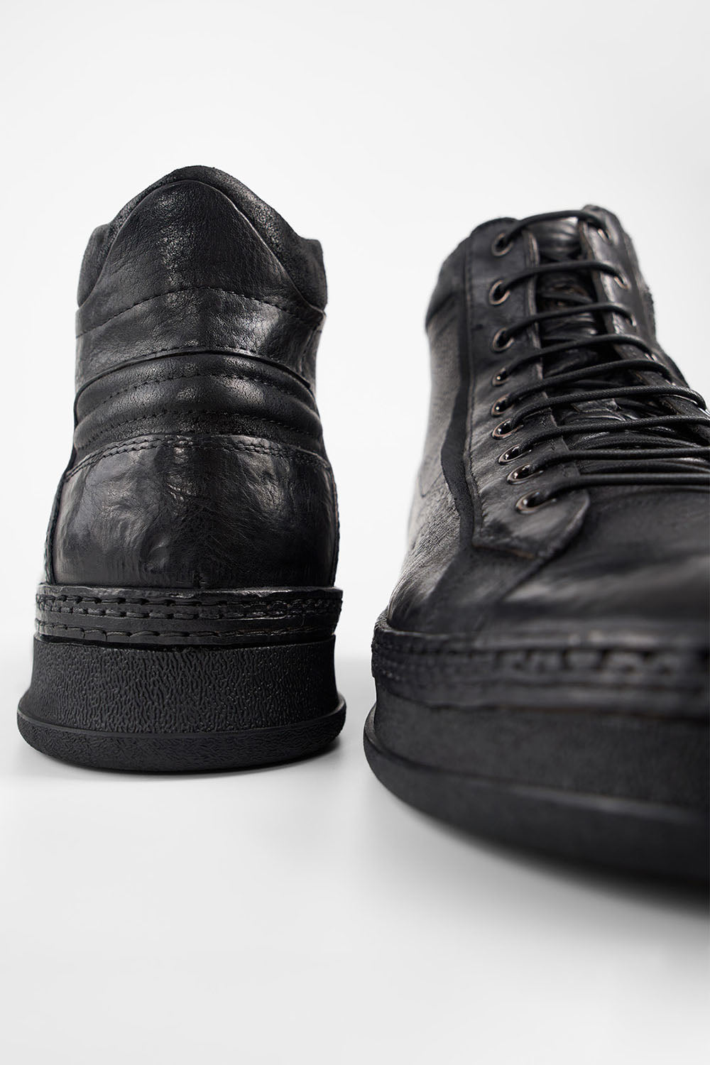 Chaussures Casual Toledo En Cuir Noir Pour Homme - Taille US 14M, Style Oxford - Occasion