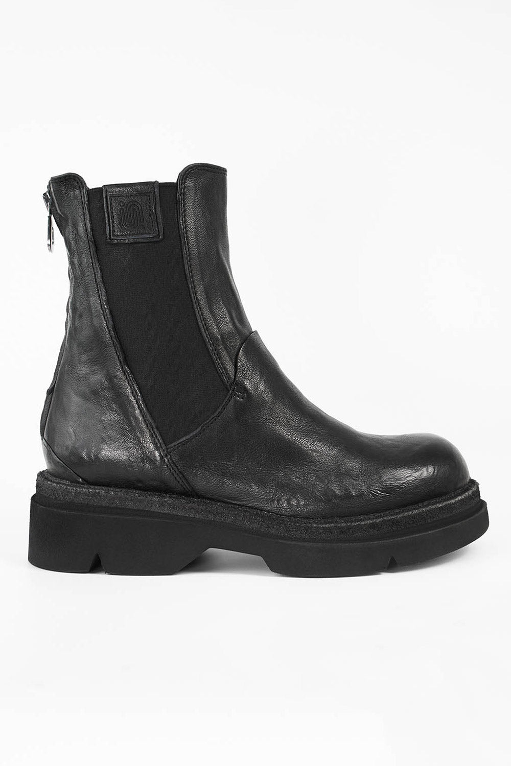 ASTON urban-black high chelsea boots | untamed street
