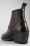 ELORA toasted-brown texan boots.