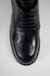 EXETER jet-black mid heel shoes.