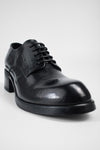 EXETER jet-black mid heel shoes.