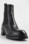 EXETER jet-black chelsea boots.