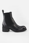 EXETER jet-black chelsea boots.