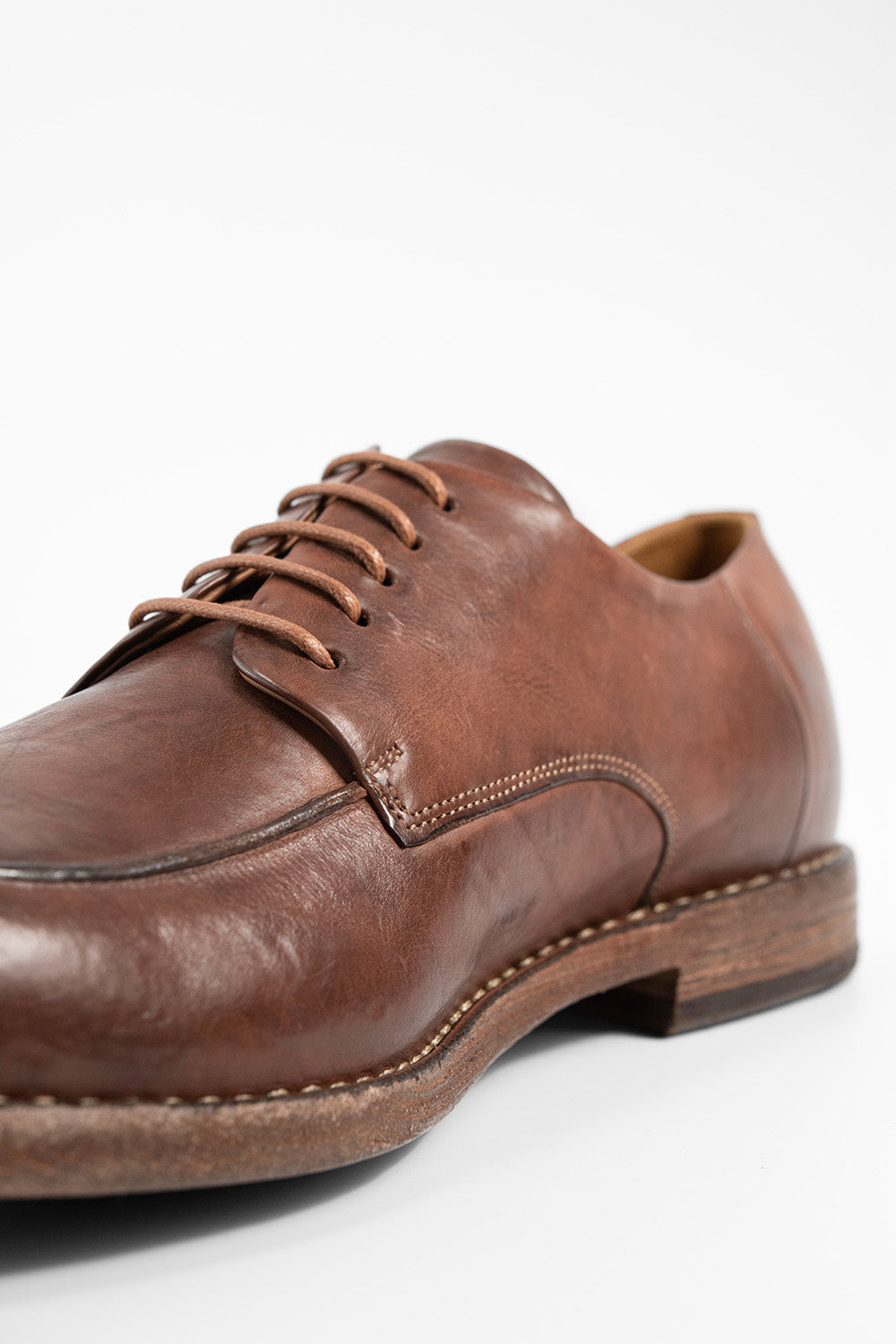 62FBYBY - Cuadra honey classic dress leather plain derby shoes for men