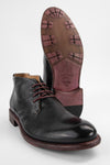 KNIGHTON jade-black chukka boots.