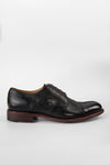 KNIGHTON jade-black derby shoes.