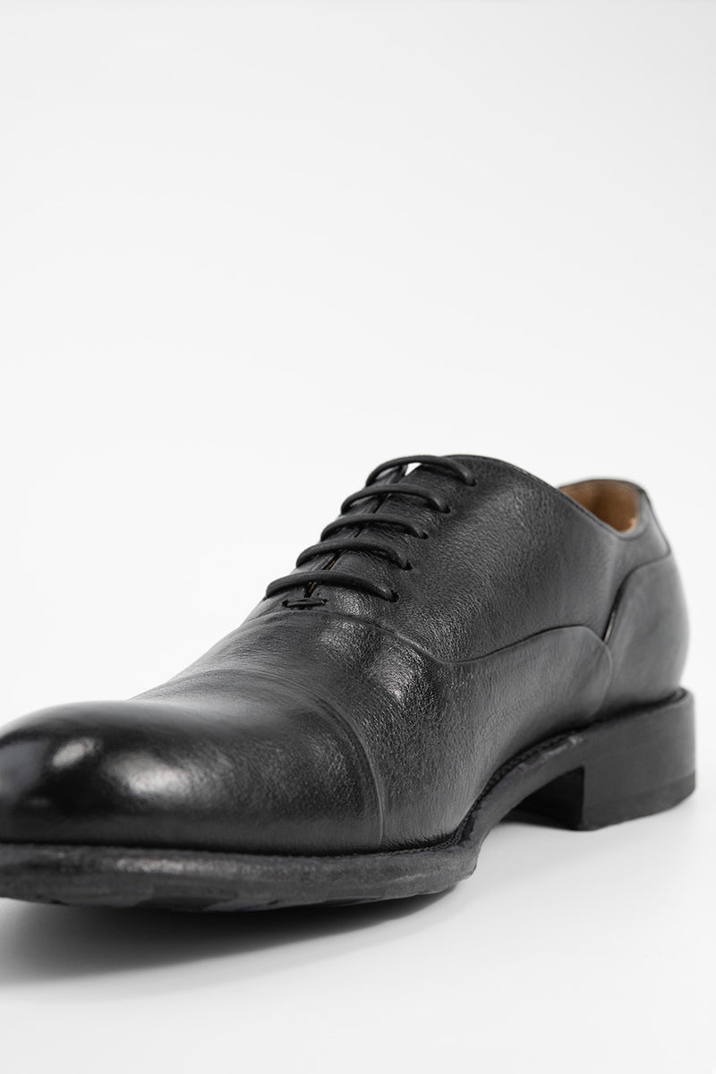 KNIGHTON iron-black oxford shoes.