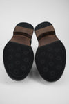 LAMBETH jet-black welted chelsea boots.