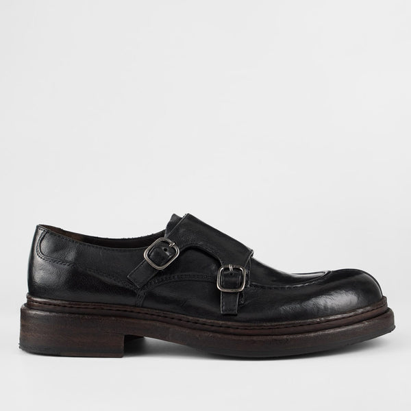 靴 U-DOT MONK SHOES BLACK 24cm argue モンクシューズ (MONK SHOES) コレクション｜U-DOT – U-DOT