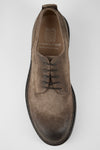 LAMBETH dry-tan suede welted derby shoes.