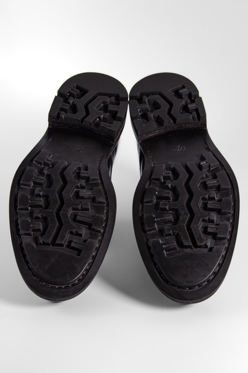 LENNOX urban-black brogue oxford shoes.