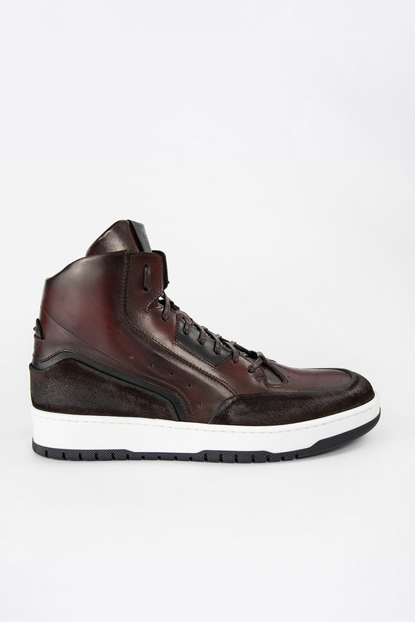 Men's Nubuck Leather Sneakers - Perfect for Casual Wear (Spinoza Style)