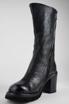 EDEN urban-black embellished high boots.