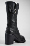 EDEN urban-black embellished high boots.