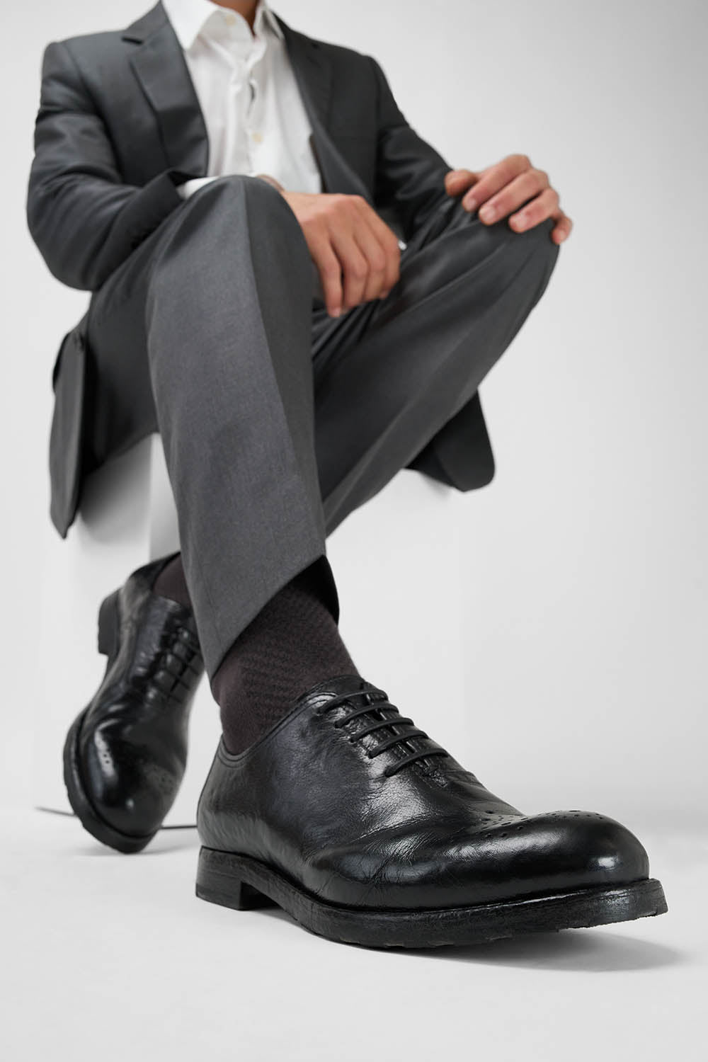 ASTON imperial-black oxford shoes.