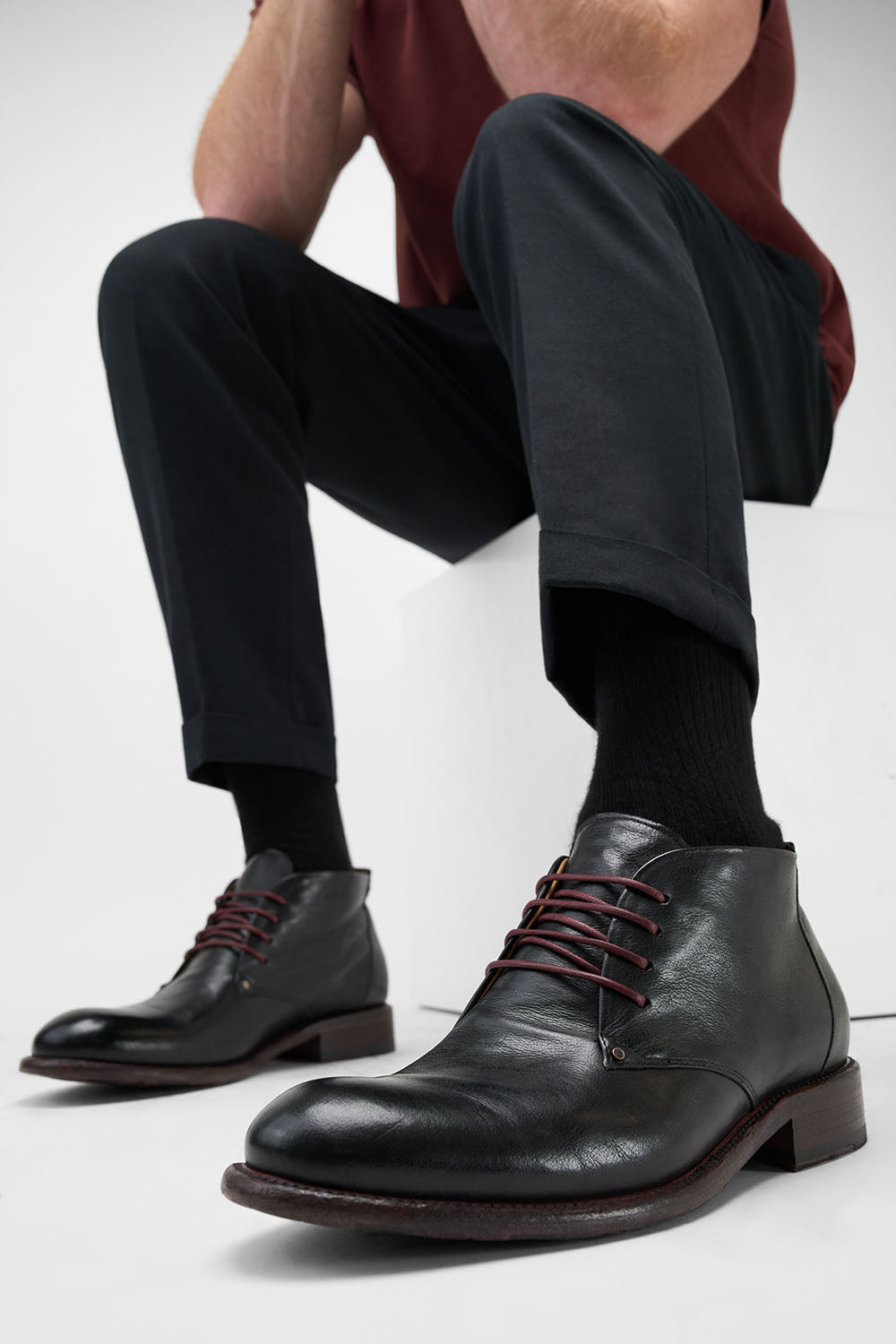 KILBURN CHAKKA BOOTS / BLACK