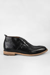 PARKER royal-black chukka boots.