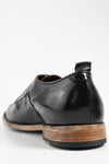 PARKER royal-black derby shoes.