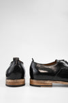 PARKER royal-black derby shoes.