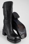 QUINN urban-black high boots.
