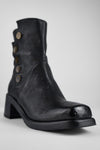 QUINN urban-black buttoned ankle boots.
