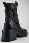 QUINN urban-black buttoned ankle boots.