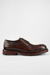 SCOTT dark-terra derby shoes.