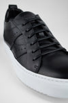 SKYE tuxedo-black ridge sneakers.