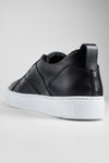 SKYE tuxedo-black ridge sneakers.