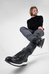 SOHO EDGE tuxedo-black patina runners.