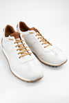 SOHO white-whisper wingtip runners.