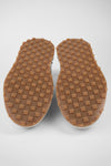WYRE desert-tan nappa sneakers.