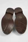 YALE tundra-brown welted oxford lace up boots.