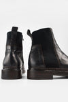 YALE matte-black welted chelsea boots.