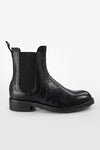 ASTON urban-black high chelsea boots.