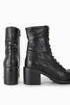 RILEY urban-black military boots.