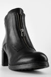 MADISON urban-black front-zip boots.