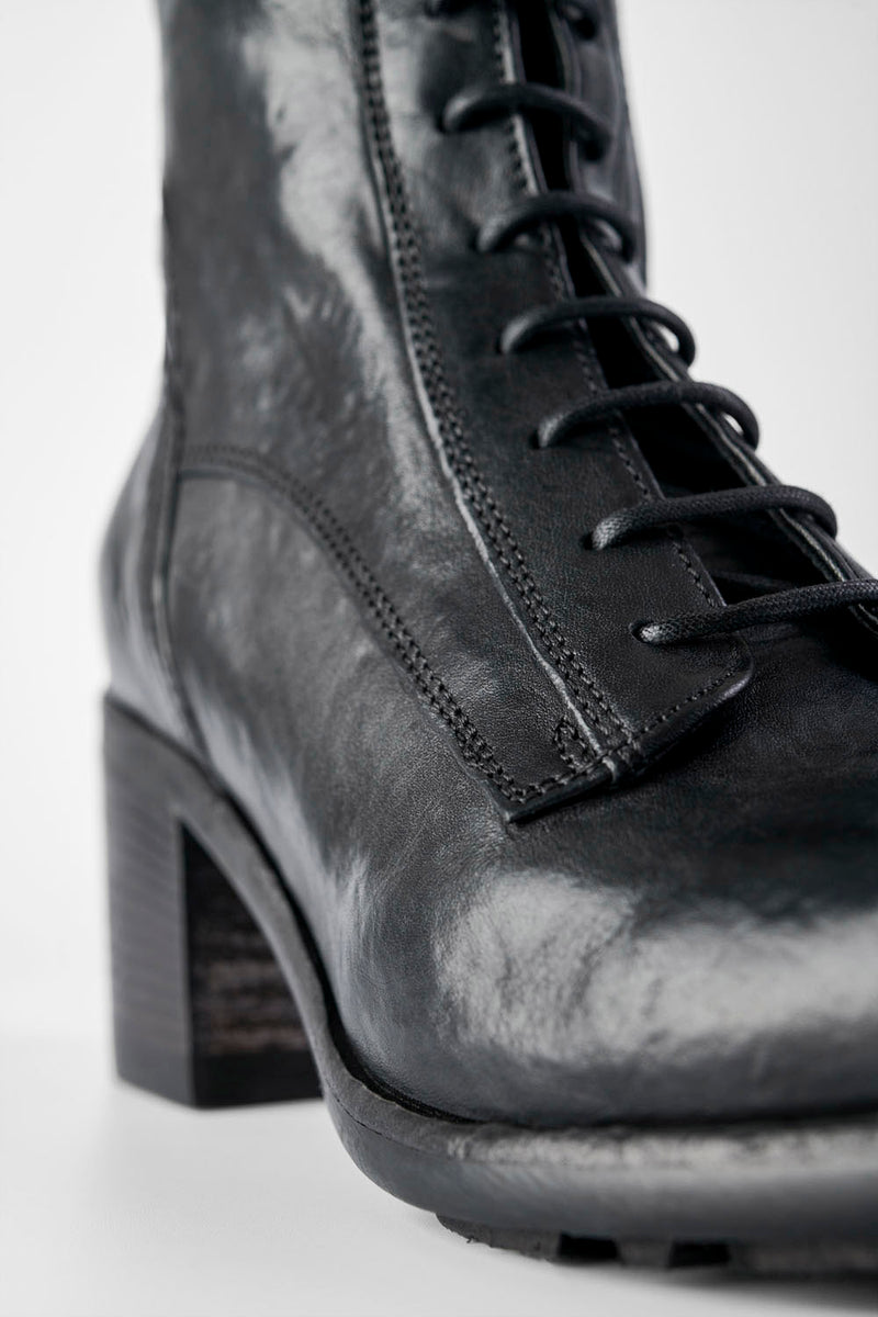 RILEY urban-black military boots.