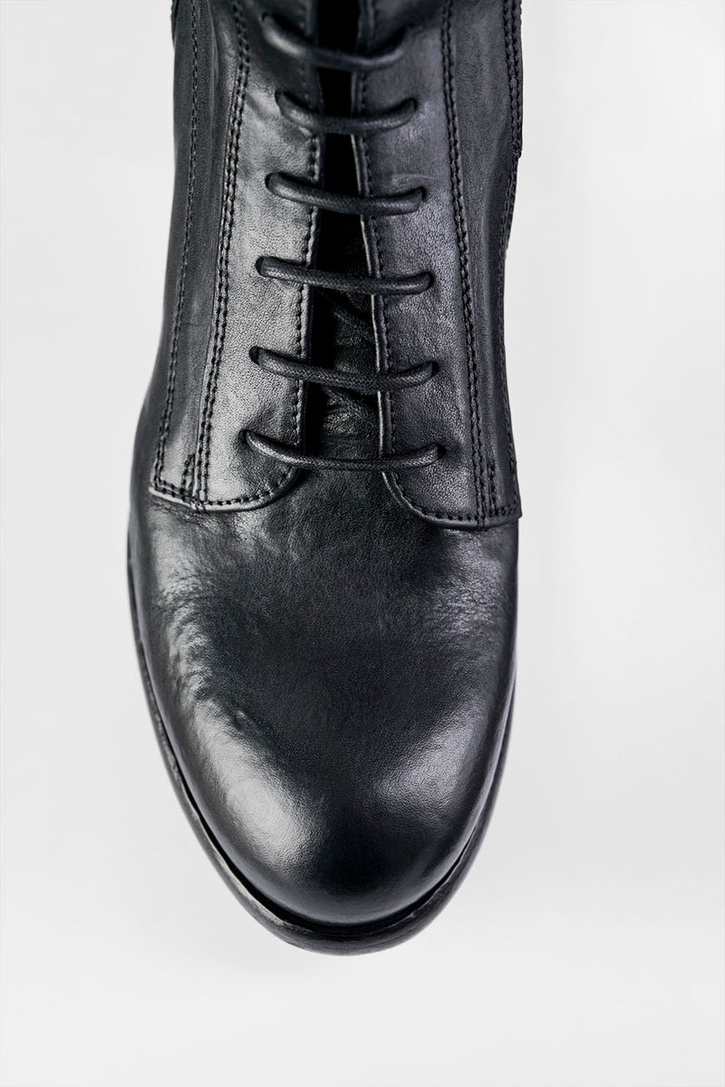 RILEY urban-black military boots.