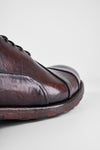 ASTON EDGE chestnut oxford shoes.