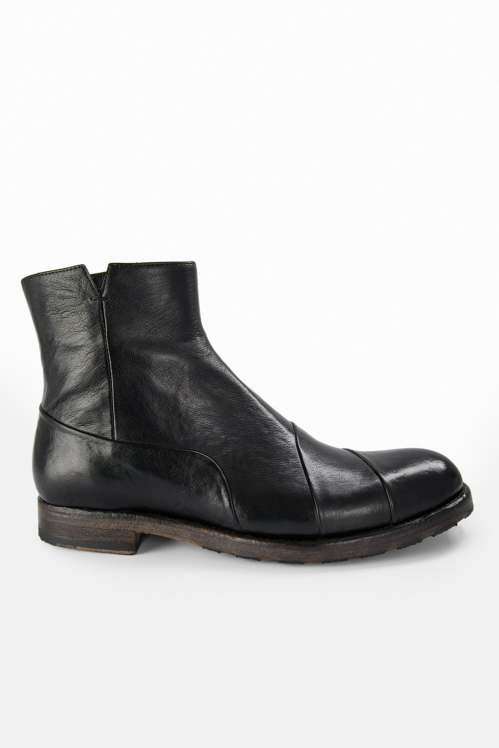 ASTON EDGE urban-black laceless ankle boots | untamed street | men ...